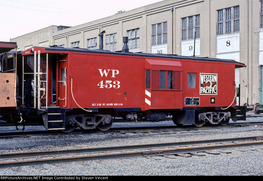 Western Pacific caboose WP #453